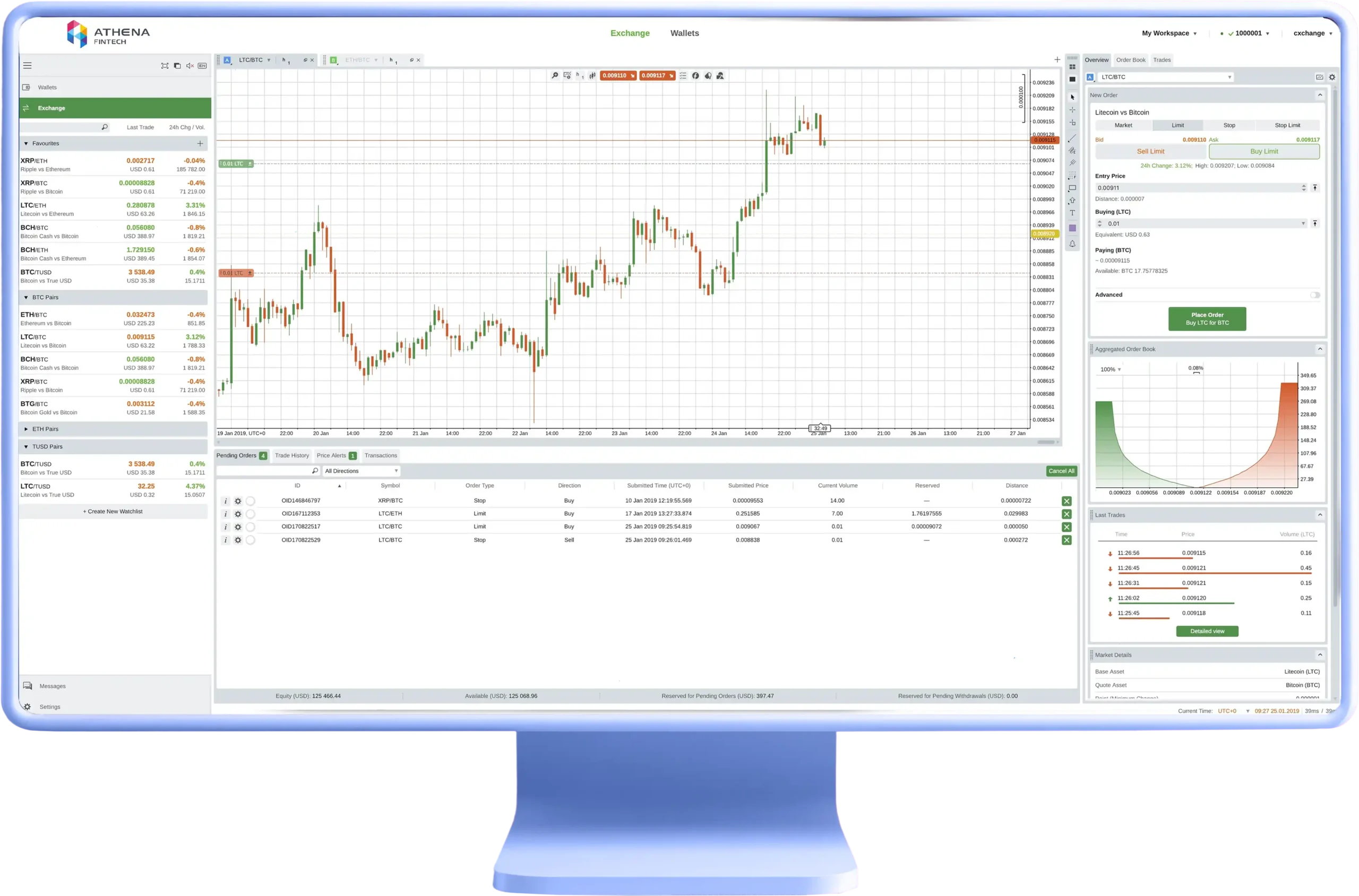 주요 암호화폐가 미리 로드된 모든 기능을 갖춘 플랫폼을 사용해 보세요.